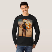 T-shirt Soldat de la guerre mondiale (Devant entier)