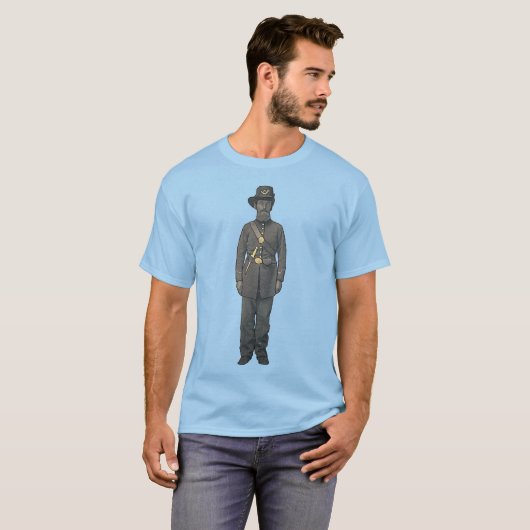 T-shirt Soldat de l'Union de la Guerre civile en uniforme (Devant entier)
