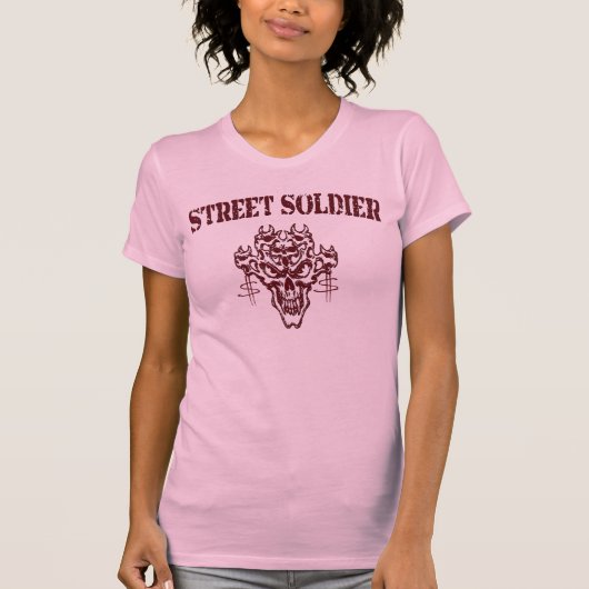 T-shirt Soldat de rue (Devant)