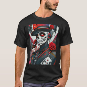 T-shirt Soldat Digital Skull