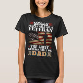 T-shirt Soldat Honneur Devoir America Les gens me traitent (Devant)
