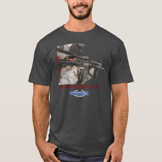 T-shirt Soldat Irak, Nous Gagnions Quand Je Suis Parti - U (Devant)