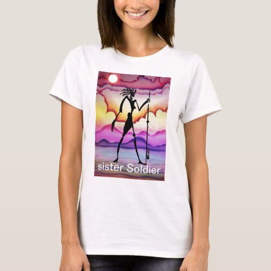 T-shirt soldat soeur (Devant)