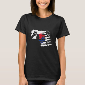 T-shirt Soldat sud-coréen Salut Vétéran Patriote