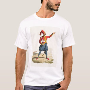 T-shirt Soldat turc, des 'costumes du divers national