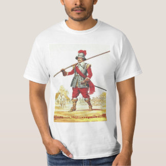T-shirt Soldats de la reine, le régiment de Hepburn de