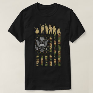 T-shirt Soldats du patriotisme américain