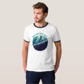T-shirt Solde céleste : Voyage Skyward de la vie (Devant entier)