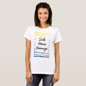 T-shirt Sole Mare Vacanze (Devant entier)