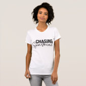 T-shirt Soleil à la recherche de femmes (Devant entier)
