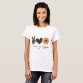 T-shirt Soleil amour de paix (Devant entier)