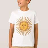 T-shirt Soleil argentin (Devant)