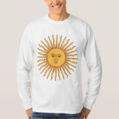 T-shirt Soleil argentin (Devant)
