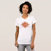 T-shirt Soleil bohème (Devant entier)