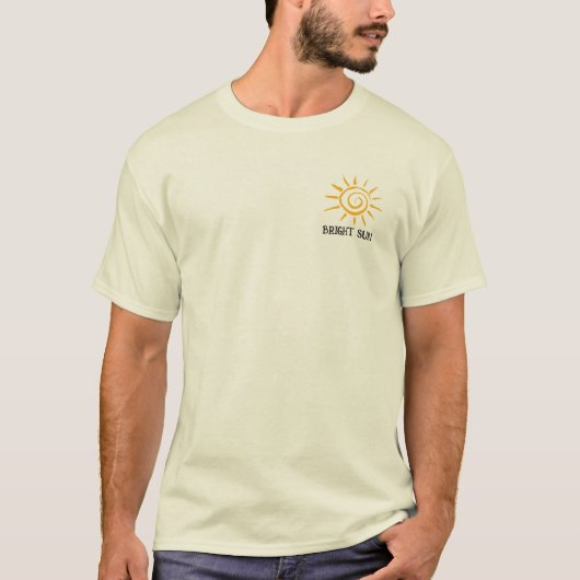 T-shirt soleil brillant (Devant)