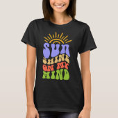 T-shirt Soleil Brille Sur Mon Esprit (Devant)