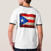 T-shirt soleil Coqui Boricua (Dos entier)