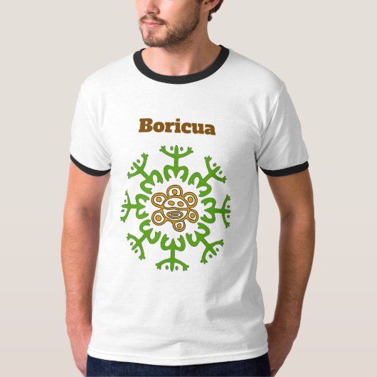 T-shirt soleil Coqui Boricua (Devant)