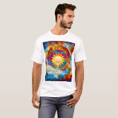 T-shirt Soleil cosmique (Devant entier)