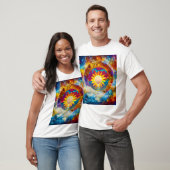 T-shirt Soleil cosmique (Unisexe)