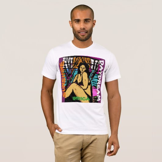 T-SHIRT SOLEIL DAYDREAM INDICA (Devant entier)
