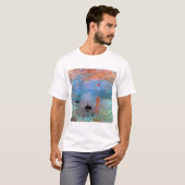 T-shirt Soleil de l'impression Claude Monet (Devant entier)
