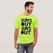 T-shirt Soleil dehors, flingues dehors (Devant entier)