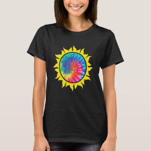 T-shirt Soleil des années 1960 aux couleurs vives