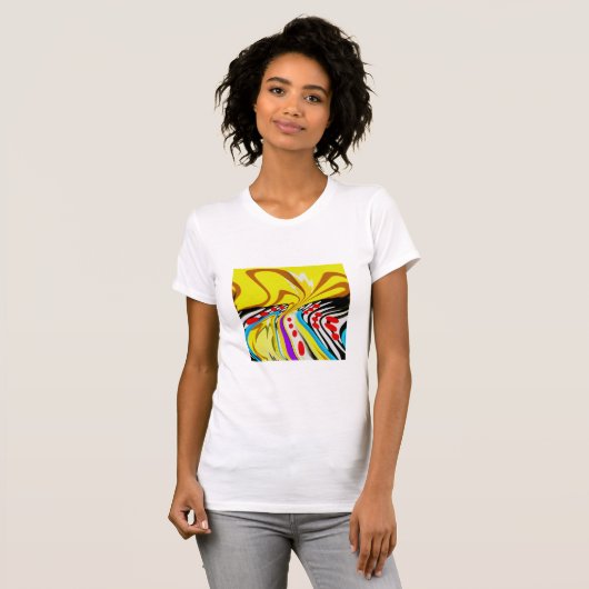 T-shirt Soleil d'été (Devant entier)