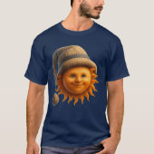 T-shirt Soleil d'hiver Cozy ☀️🧣 (Devant)