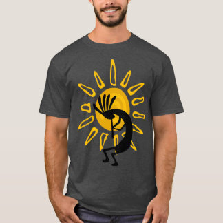 T-shirt Soleil d'or sud-ouest Kokopelli 