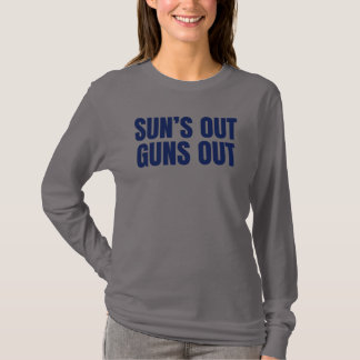 T-shirt Soleil en vue, muscles en vue