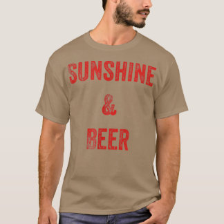 T-shirt Soleil Et Bière 