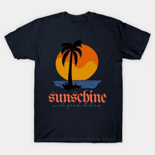 T-shirt soleil et bonnes vibrations - Vibes d'été