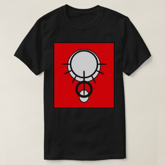 T-shirt Soleil et Lune Rouge (Design devant)