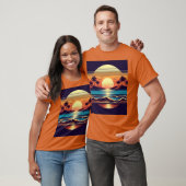 T-shirt soleil et mer (Unisexe)