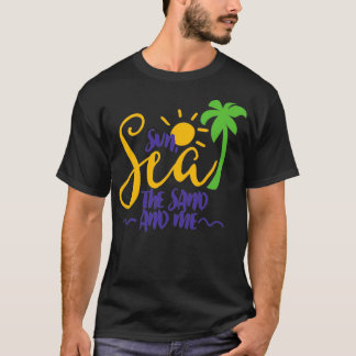T-shirt Soleil et sable