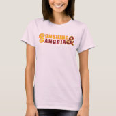 T-shirt Soleil et sangria (Devant)