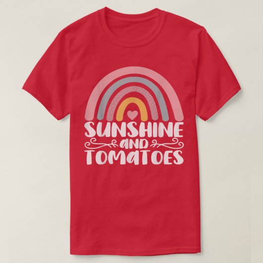 T-shirt Soleil Et Tomates (Design devant)