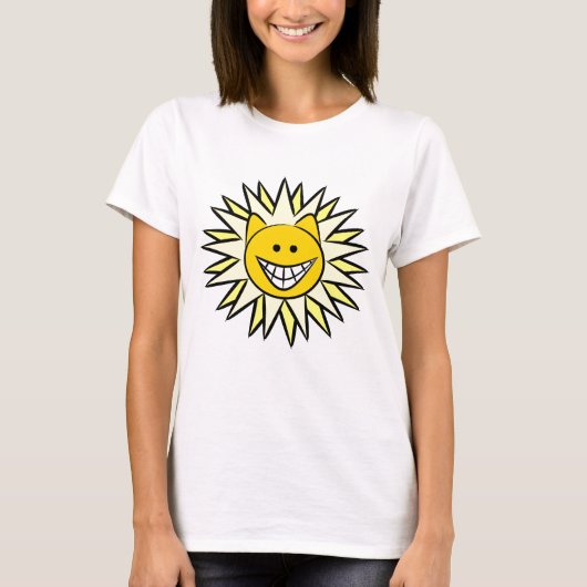 T-shirt Soleil Kitty (Devant)