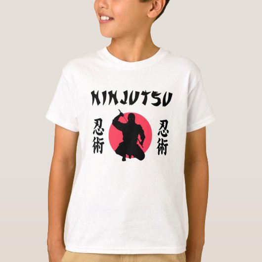 T-shirt Soleil levant de Ninjutsu (Devant)