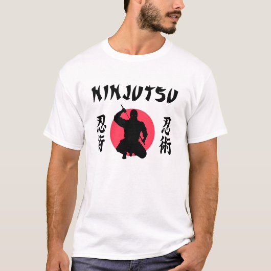 T-shirt Soleil levant de Ninjutsu  (Devant)