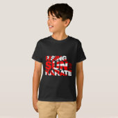 T-shirt Soleil levant Karate Sunburst (Devant entier)