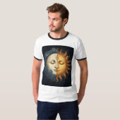 T-shirt soleil lune (Devant entier)