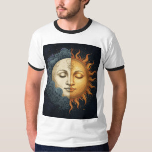 T-shirt soleil lune
