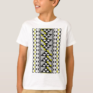 T-shirt Soleil natif et pluie en jaune