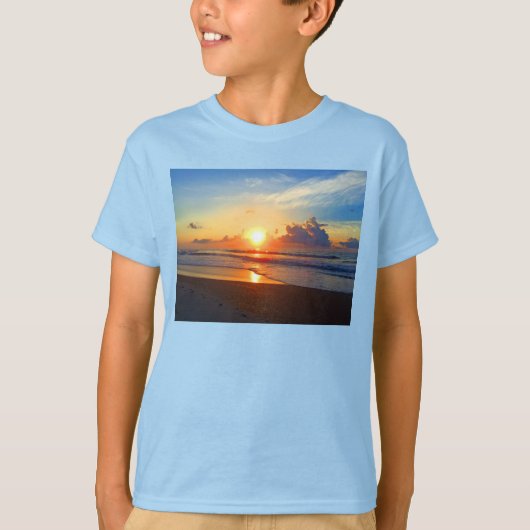 T-shirt Soleil océanique (Devant)