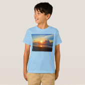 T-shirt Soleil océanique (Devant entier)