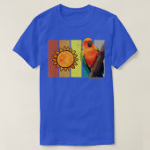 T-shirt Soleil Parakeet Parrot Oiseaux Hommes Femmes Enfan (Design devant)