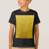 T-shirt Soleil scintillant d'or (Devant)